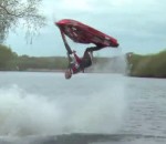 flip Backflip avec un jet ski