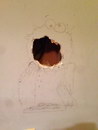 dessin Comment réparer un trou dans le mur