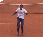 tennis Battle de danse entre Monfils et Lokoli 
