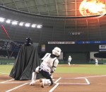 dark Dark Vador joue au baseball