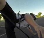 compilation accident Les mésaventures d'un cycliste
