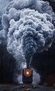 fumee vapeur Locomotive à vapeur