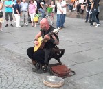 rue guitare Luc Arbogast a une voix incroyable (Strasbourg)