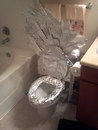 toilettes trone Le trône de fer en alu