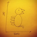 chat dessin Chat ou Oiseau ?