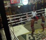 boxe Combat de boxe thaie imprévisible
