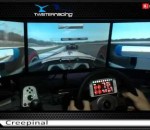 jeu-video ecran course rFactor 2, un jeu de course automobile très réaliste