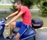flamme moto Scooter modifié