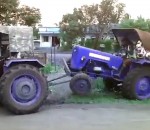 tracteur couper Tracter un tracteur (Fail)