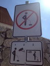 panneau interdiction Comment empêcher les gens d'uriner