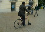 velo roue Vélo roller