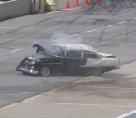 accident course crash Crash d'une Chevrolet Bel Air 1956