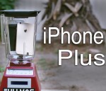 telephone portable iphone iPhone 6 Plus dans un mixeur