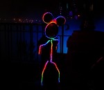 stickman led Costume LED Minnie Mouse pour Halloween