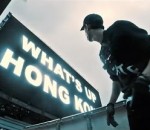 publicitaire hong Pirater un écran publicitaire sur un building de Hong Kong