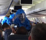 passager Un plaisantin dans un avion fait croire qu'il a Ebola