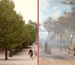 decor Comparaison entre le Paris d'Assassin's Creed Unity et le vrai Paris