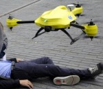accident Un drone ambulance 