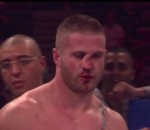 fracture Impressionnante fracture du nez d'un kick-boxeur