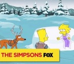 neige reine noel The Couch Gag Before Christmas (Simpson)
