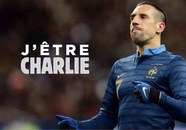 charlie hebdo J'être Charlie par Ribéry