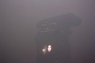 runner pollution Une image du film Blade Runner ? Non, c’est une photo de Pékin