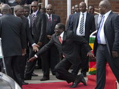 president La chute du président du Zimbabwe
