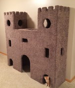 chateau chat Château fort pour chats
