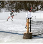 glace patin Tennis en patin à glace