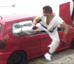 jeu-video voiture fighter Street Fighter Car Bonus Stage en vrai