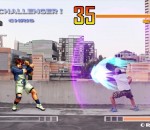 montage Il s'incruste dans le jeu vidéo « The King of Fighters '97 »