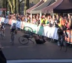 velo cyclisme Un spectateur fait chuter une cycliste pendant un sprint final 