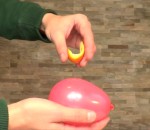 ballon baudruche eclater Zeste d'orange vs Ballons de baudruche