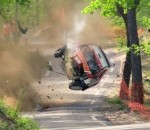 voiture crash rallye Crash impressionnant (Rallye Ronde de La Durance 2015)