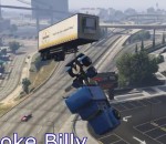 cascade Tricks avec un camion dans GTA V