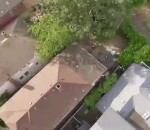 sauvetage toit drone Sauvetage de son ancien drone avec son nouveau drone