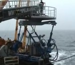 mer vague Rampe d'accès offshore stabilisée