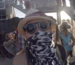 camera chute gopro Une GoPro fait la fête au Burning Man