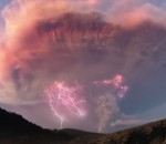 eclair orage Orage volcanique