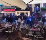 restaurant terrasse Des supporters marseillais saccagent un restaurant