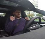 tesla Test du pilotage automatique d'une Tesla Model S