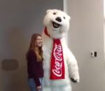 polaire La mascotte Coca-Cola au musée World of Coca-Cola
