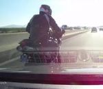 moto rage Road Rage en France avec un motard