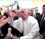 pape francois Le pape François se met en colère