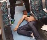 prise Un fauteur de trouble dans le métro se fait endormir