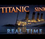 animation Le naufrage du Titanic en temps réel