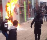 manifestation attaque Attaque d'un magasin Go Sport (Nantes)