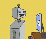 robot Un robot utilise un captcha