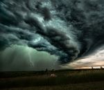 paysage ciel Paysage apocalyptique en Dakota du Sud