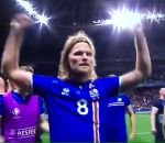 commentateur reaction L'Islande se qualifie en 1/4 de final, la réaction du commentateur islandais